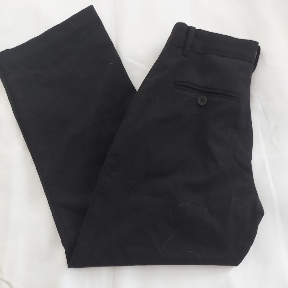 Perry Ellis Portfolio Slacks Boy Size 10 Black - Picture 5 of 5